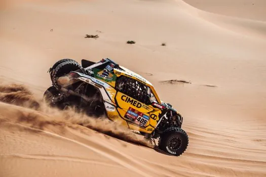 Dakar termina neste domingo (15) com Bruno Conti/Bianchi Prata no Top6 dos UTVs T4