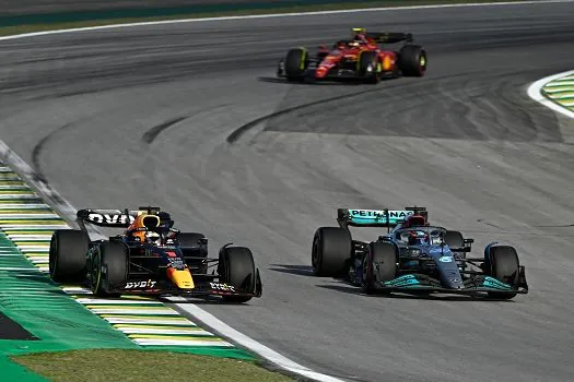 Russell ganha corrida sprint do GP de São Paulo de F-1 e Mercedes domina 1ª fila