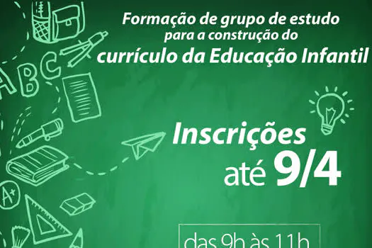 Ribeirão Pires realizará construção do currículo da Educação Infantil