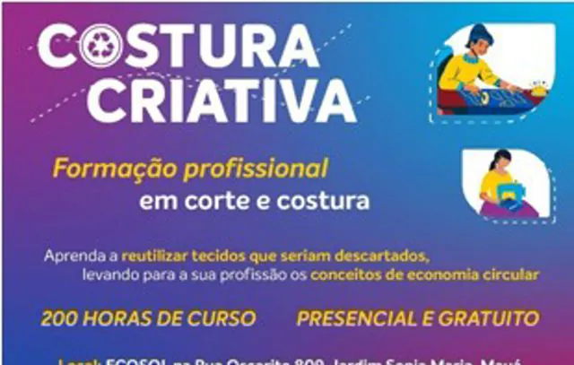 Braskem desenvolve projeto Costura Criativa no ABC e São Paulo