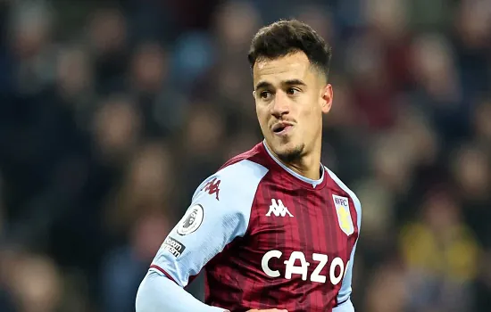 Philippe Coutinho perde pênalti e erra rebote em amistoso do Aston Villa