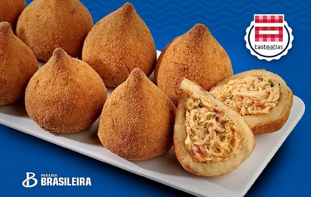 Coxinha da Padaria Brasileira é eleita a ‘melhor do mundo’