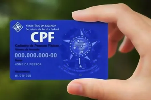 Sancionada lei que torna o CPF único registro de identificação