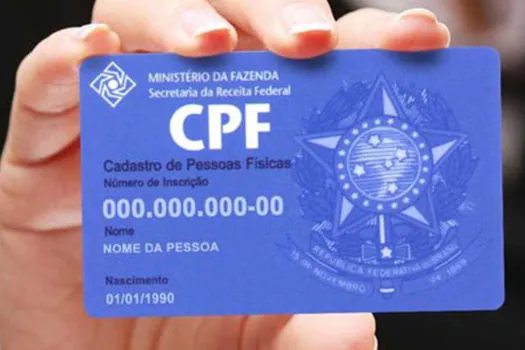 CPF vira documento único para acessar informações e benefícios do governo