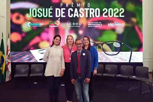 Projetos de Etec e Fatec estão entre dez primeiros do Prêmio Josué de Castro