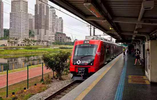 Estação Calmon Viana da CPTM ganha arte de grafite produzida por maquinista