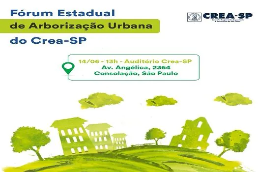 Abertas as inscrições para o Fórum de Arborização Urbana do Crea-SP