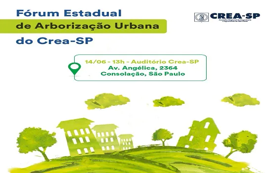 Abertas as inscrições para o Fórum de Arborização Urbana do Crea-SP