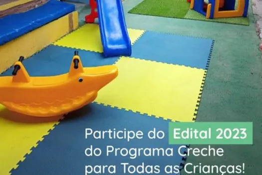 Fundações Abrinq e Salvador Arena abrem edital para reformar creches no Nordeste