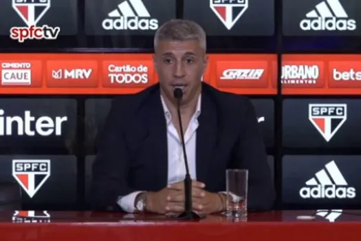 Crespo despista sobre formação do São Paulo para clássico na Libertadores