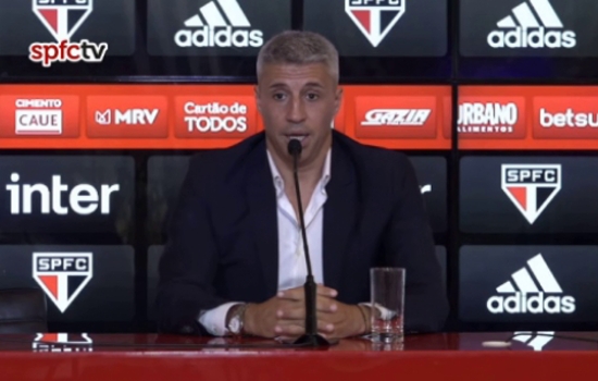 Crespo despista sobre formação do São Paulo para clássico na Libertadores