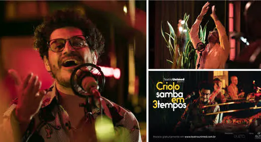 Iniciativa da Unimed leva filme-concerto de Criolo a ser visto em 50 países