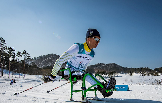 Brasileiros atingem top 6 no Mundial Paralímpico de esportes na neve