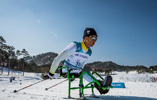 Brasileiros atingem top 6 no Mundial Paralímpico de esportes na neve