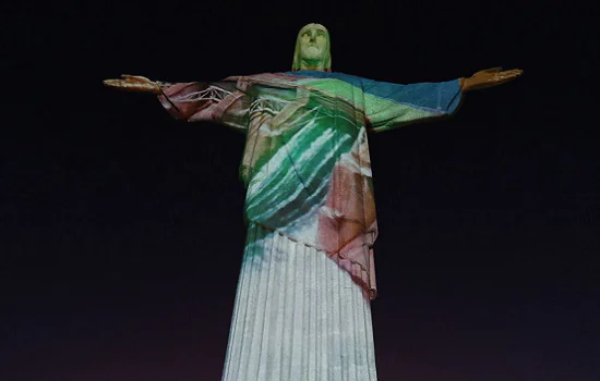 Rio: monumento do Cristo recebe nova iluminação