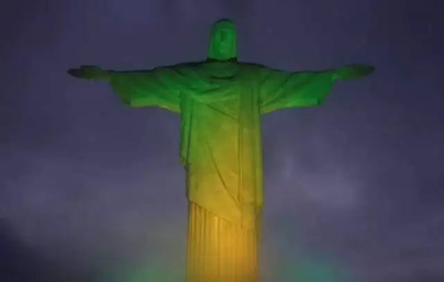 Cristo Redentor ficará verde e amarelo para estreia da seleção