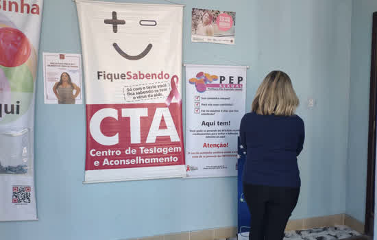 Ribeirão Pires oferece gratuitamente testes de HIV