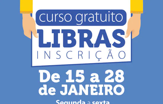 Ribeirão Pires abre inscrições para curso gratuito de Libras