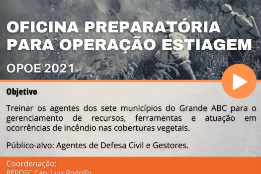 Consórcio ABC realiza oficina preparatória para a Operação Estiagem