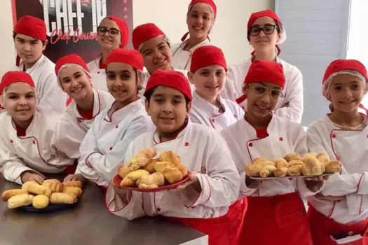 Escola Chef Gourmet de Santo André inscreve para curso infantil de férias