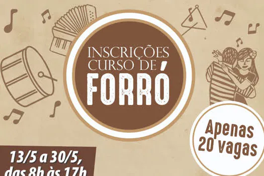 Ribeirão Pires abre inscrições para curso de forró