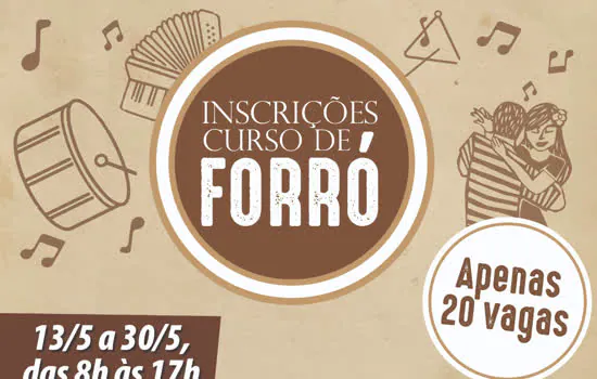 Ribeirão Pires abre inscrições para curso de forró