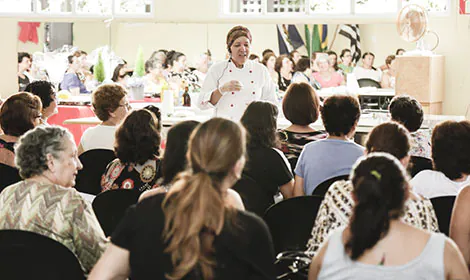 Encerramento dos Cursos do Fundo Social de São Caetano em 2014