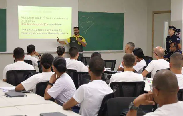 Novos GCMs de Mauá passam por aulas de educação no trânsito