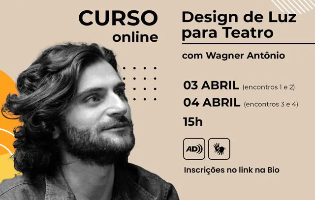 Curso com Wagner Antônio aborda técnicas de iluminação para teatro