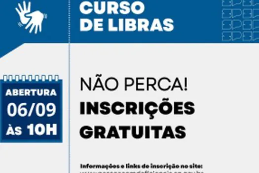 SEDPcD abre inscrições para curso online de Libras em 6 de setembro