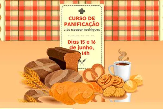 Inscrições abertas para curso de panificação