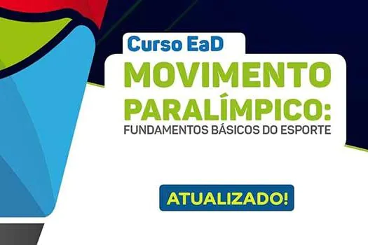 Curso EaD do Comitê Paralímpico terá mais aulas e novos recursos de acessibilidade