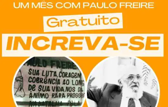 Projeto da UFSCar promove curso sobre Paulo Freire