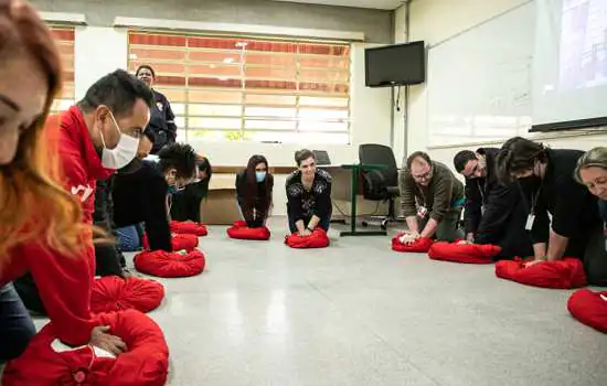 156 de São Caetano realiza Curso de Salvamento na Fatec Antônio Russo