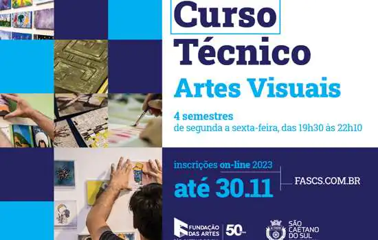 FASCS oferecerá Curso Técnico em Artes Visuais em 2023