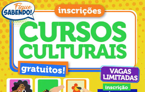 Ribeirão Pires realiza inscrições para cursos culturais gratuitos