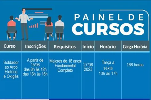 Mauá abre inscrições para novos cursos profissionalizantes