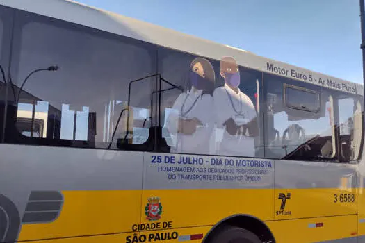 Ônibus do sistema municipal serão decorados em homenagem ao Dia do Motorista