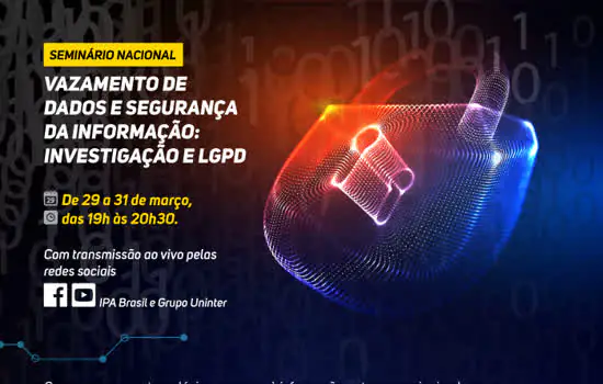 Vice-presidente Mourão participa de seminário sobre segurança de dados na internet