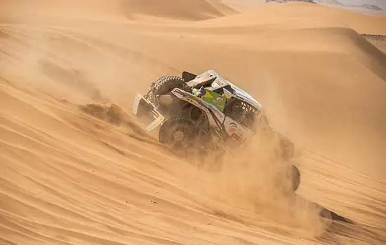 Rally Dakar: Com muito susto