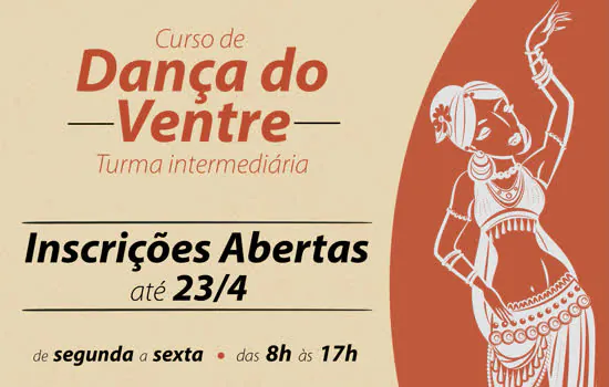 Ribeirão Pires abre inscrições para aulas intermediárias de Dança do Ventre