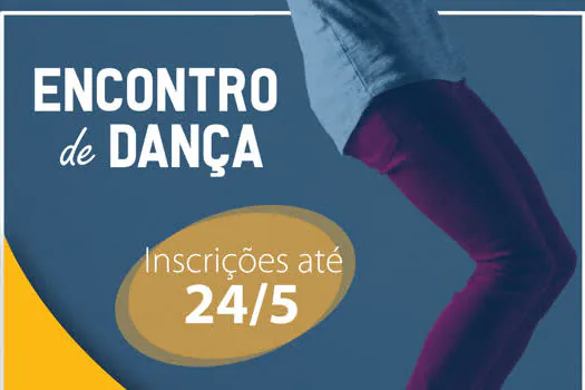 Inscrições para Encontro de Dança seguem até dia 24