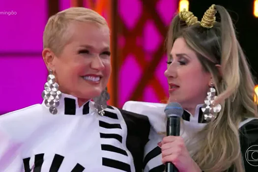 Dani Calabresa e Xuxa se apresentam juntas em quadro do “Domingão”