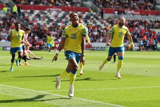 Danilo marca de novo, mas Nottingham Forest leva virada do Brentford