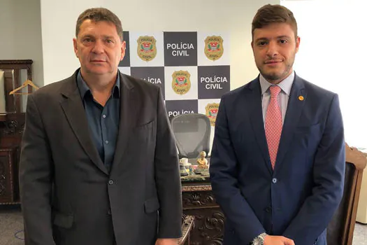 Thiago Auricchio discute construção da DDM com secretário-executivo da Polícia Civil