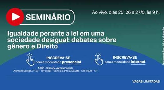 Associação dos Advogados promove debates sobre gênero e Direito