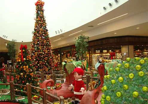 Papai Noel chega ao Grand Plaza Shopping no domingo