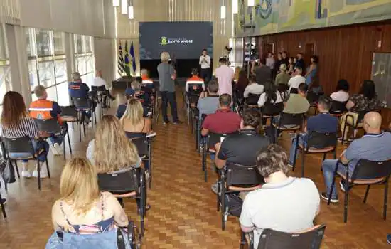 Santo André participa de capacitação técnica do programa Construindo Cidades Resilientes