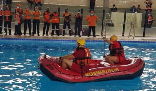 Defesa Civil de Ribeirão Pires participa de treinamento de preparação para chuvas de verão