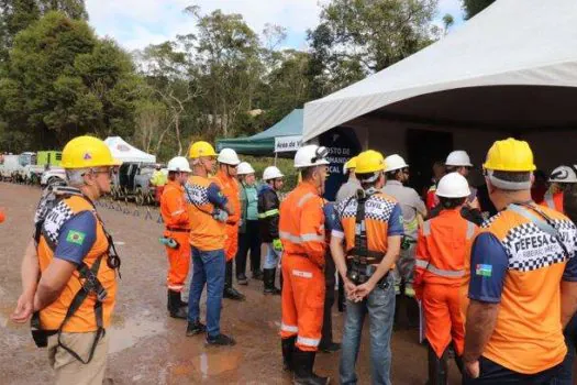 Defesa Civil de Ribeirão Pires atua em simulado da Transpetro